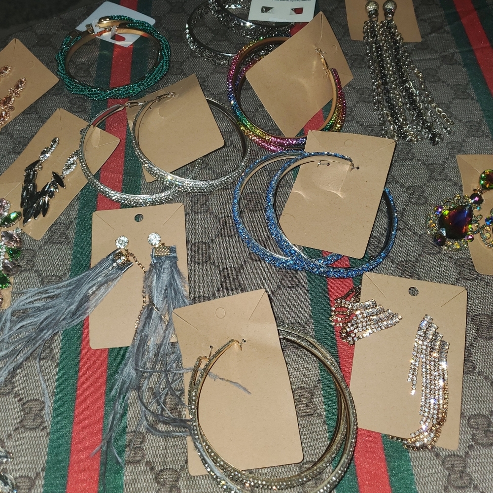 All Earrings $10 And All Necklaces $15. Start Your Christmas Shopping Early.